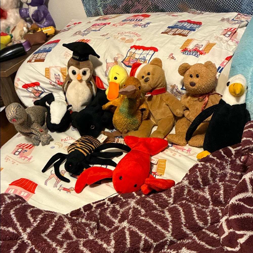 Ty Beanie Plush bundle! comes with 11 plushies!